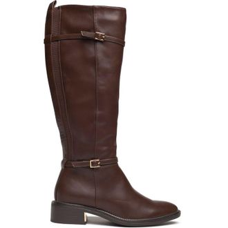 SOLESISTER Womens Chloe Riding Boots - Brown - Size UK 4