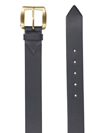 J & M Davidson Mens Belts Black Pelle Di Vitello