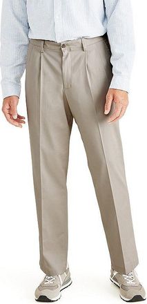 Dockers Mens Big & Tall Stretch Khaki Pants