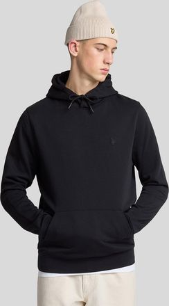 Lyle & Scott Superfine Cotton Loopback Hoodie - Zwart
