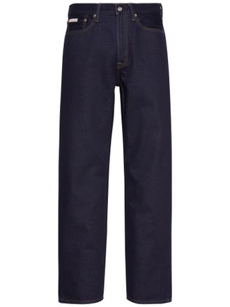 Calvin Klein 5-Pocket-Jeans CALVIN KLEIN 90S TAPER, Herren, Gr. 30, L&auml;nge 30, ck raw rinse, Denim/Jeans, Obermaterial: 100% Baumwolle, unifarben, gerade, unten sch