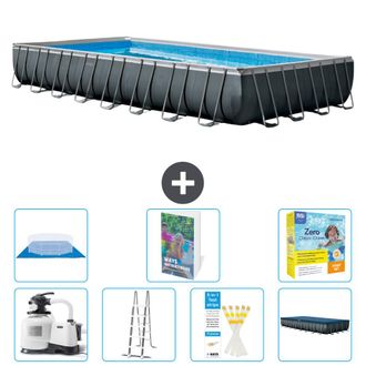Intex Piscina Ultra Xtr Rectangular - 975x488x132 Cm - 8-piezas S546