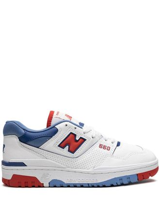 New Balance 550 White/Red/Blue sneakers