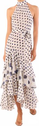 Misa Womens Eliana Dress In Polka Dot Mix Ch