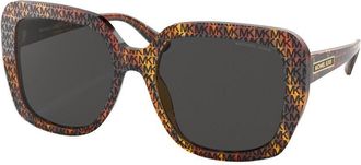 Michael Kors MK2140 MANHASSET 366787 Womens Sunglasses Tortoiseshell Size 55