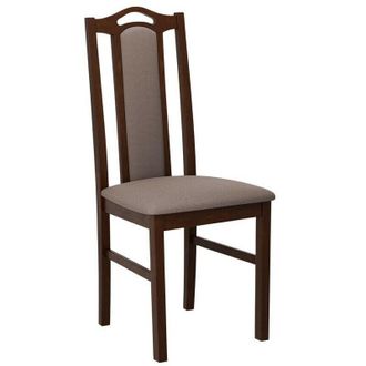 Mirjan24 Mobilier1 - Silla Victorville 139, Nuez, 97x43x48cm, Tapiz, De Madera, Madera, Muebles Ya Montados