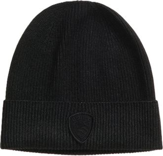 Blauer Oliver Beanie - Heren - Hoeden - Zwart - ONE Size - Wol - Accessoires