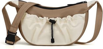 Generic Womens Waterproof Oxford Crossbody Bag, Stylish Shoulder Bag with Zipper, Adjustable Strap, Multiple Compartments, Applies to Business or Travel (Khak