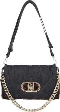 Liu Jo M Crossbody - Dames - Schoudertassen - Blauw - ONE Size - Denim - Tassen