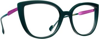 Blush Green Epice Acetate Butterfly Sunglasses