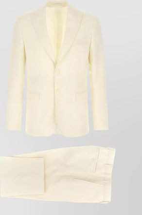 Pal Zileri wool suit ceremony line notch lapel