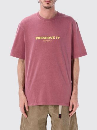 Gramicci T-shirt relaxed fit in cotone con stampa grafica e spalle cadute