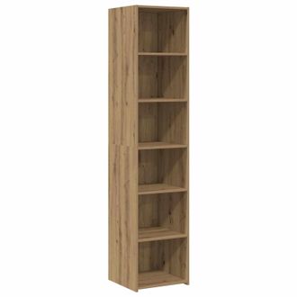 vidaXL Aparador Roble Artesanal 40 X 41 X 185 Cm Madera De Ingenier&iacute;a Vidaxl