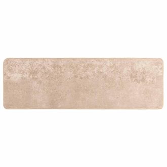 vidaXL Pasillo De Alfombra Marsa Beige 100 X 300 Cm Poli&eacute;ster Y Pvc Vidaxl