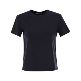 Max Mara Dames, Tops, Blauw, Maat: XS Katoen