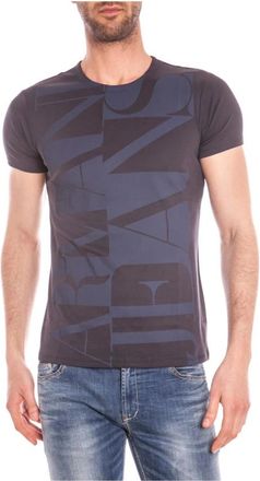 Armani Jeans T-shirt - Heren - T-shirts - Blauw - 2XL - Tops