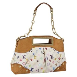 Louis Vuitton Pre-owned Shoulder Bags, female, White, Size: ONE SIZE Pre-owned Vintage Shoulder Bag