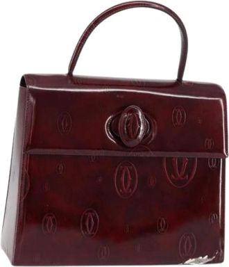 Cartier Pre-owned Handbags, female, Red, Size: ONE SIZE Pre-owned Vintage Handbag