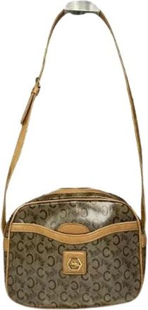 Celine Pre-owned Leren Crossbodytas - Dames - Vintage Schoudertas - Bruin - ONE Size - Leer - Vintage