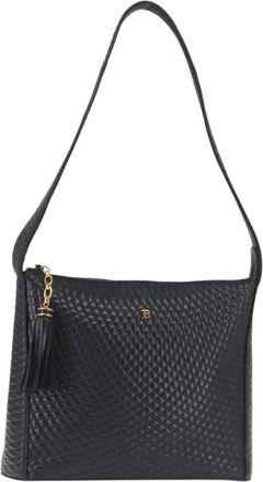 Bally Vintage Leather Leather Shoulder Bag Bag (Pre-Owned)