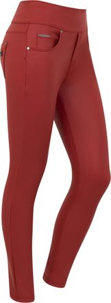 Freddy Pantalone skinny vita media senza bottoni in similpelle