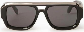 Palm Angels Authentieke Peri 062S Bril- Premium Kwaliteit! - unisex - Zonnebrillen - Zwart - 54 MM - Accessoires