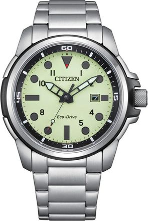 Citizen Mens Eco-drive Green Dial Watch