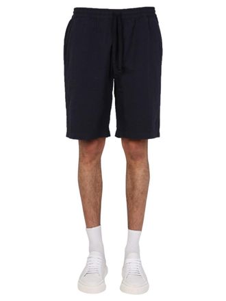 Universal Works Fleece Bermuda Shorts - Blue