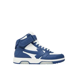 Off white high top sneaker white blue online