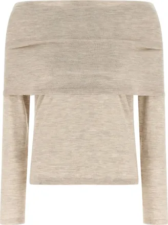 Max Mara Beige Cashmere Womens Cardigan