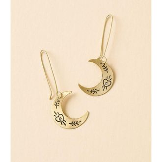 Matr Boomie Ruchi Crescent Moon Dangle Earrings in Gold at Nordstrom
