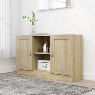 vidaXL Credenza Rovere Sonoma 120x30,5x70 cm in Legno Multistrato - Vidaxl