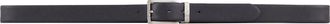 Emporio Armani Blue/Black Reversible Bovine Leather Belt