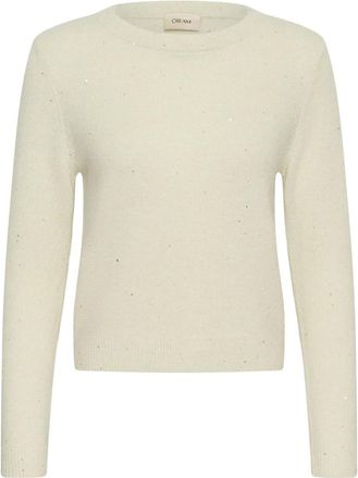 Cream Prendas de punto - Knitwear - Mujer - Blanco - 2XL