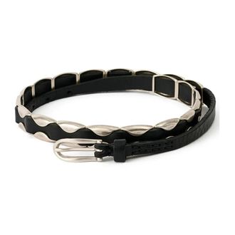 Our Legacy Belts, male, Black, Size: 100 CM Billow Belt