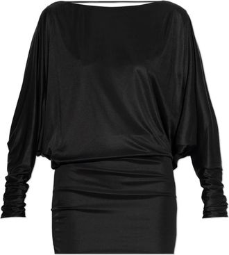 Dsquared2 Backless Dress - Dames - Korte kleedjes - Zwart - S - Rayon - Kleedjes