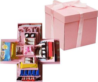 OEM Provento - Caja Sorpresa Creativa De 5 Capas Para El D&iacute;a De San Valent&iacute;n, Cumplea&ntilde;os O Boda (rosa)
