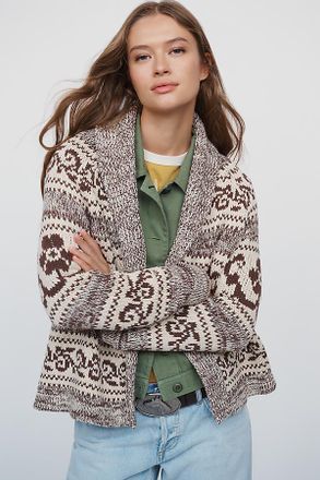 The Great. Nordic Flower Lodge Cardigan