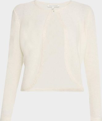 Sofiacashmere Cashmere Blend Sequined Sweater