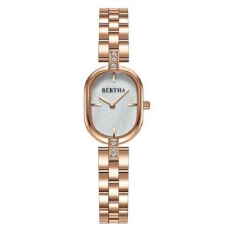 Bertha Sunglasses Lana Mother of Pearl Ladies Watch in Rose Gold at Nordstrom