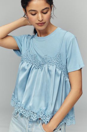 Maeve Layered Twofer Tank Tee