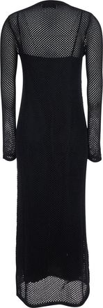 Jucca Womens Dress V-Neck Black