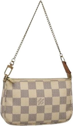 Louis Vuitton Pre-owned Mini Bags, female, Multicolor, Size: ONE SIZE Pre-owned Canvas Shoulder Bag