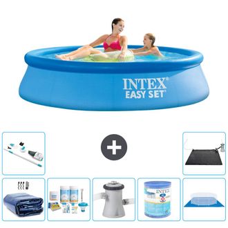 Intex Piscina Easy Set Redonda - 244x61 Cm - 7-piezas S40430