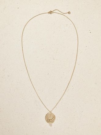 Pascale Monvoisin Collana In Oro 9 Carati Con Diamanti Gaby N°2