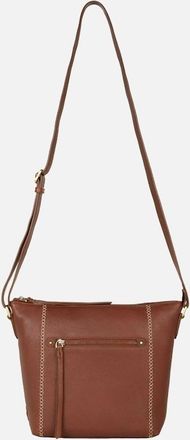 Lakeland Leather Womens Castlerigg Womens Crossbody Bag - Brown - Size: ONE size