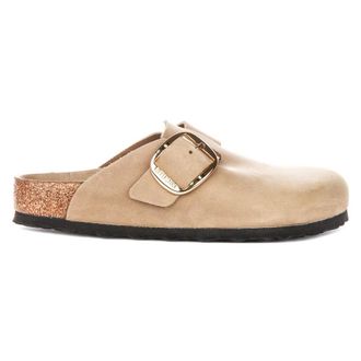 Birkenstock Boston Big Buckle Regular Fit - female - Birkenstock - Mules - Beige - 6 UK - Shoes