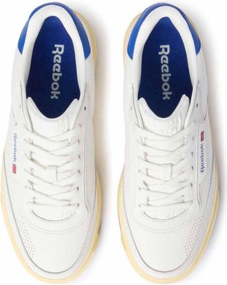 Reebok Mens Sneakers Club C Blue Leather Trainers