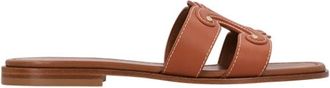 Celine Sliders, female, Brown, Size: 8 1/2 US Triomphe Mule 15