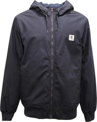 Element Heren, Jassen, Blauw, Maat: XL Katoen